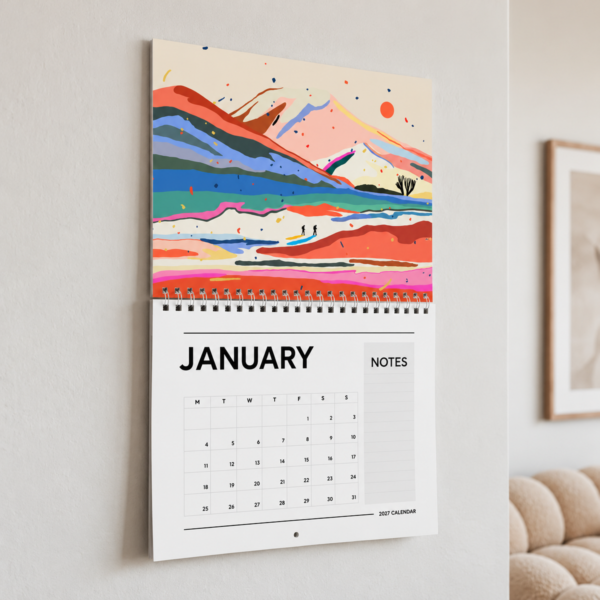 Art Calendar - Landscapes 2027