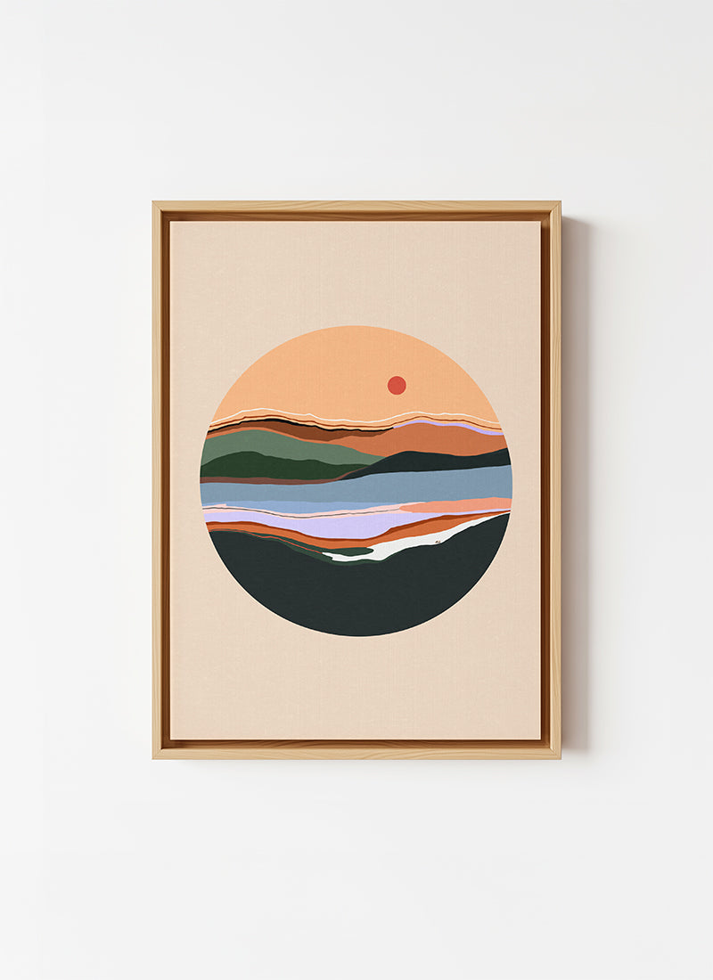 On the other side - canvas