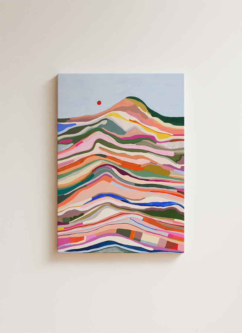 Color swims - canvas