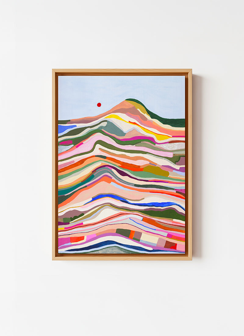 Color swims - canvas