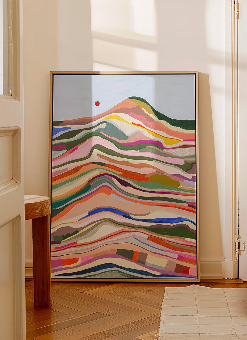 Color swims - canvas