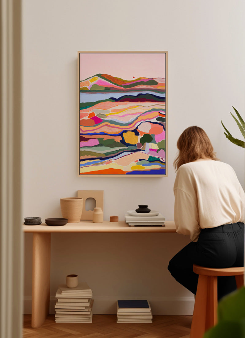 Deep in the sun - canvas