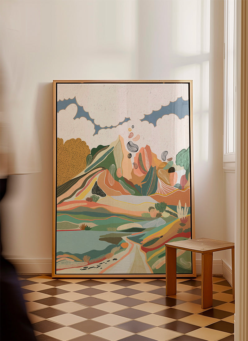 Flowing - canvas
