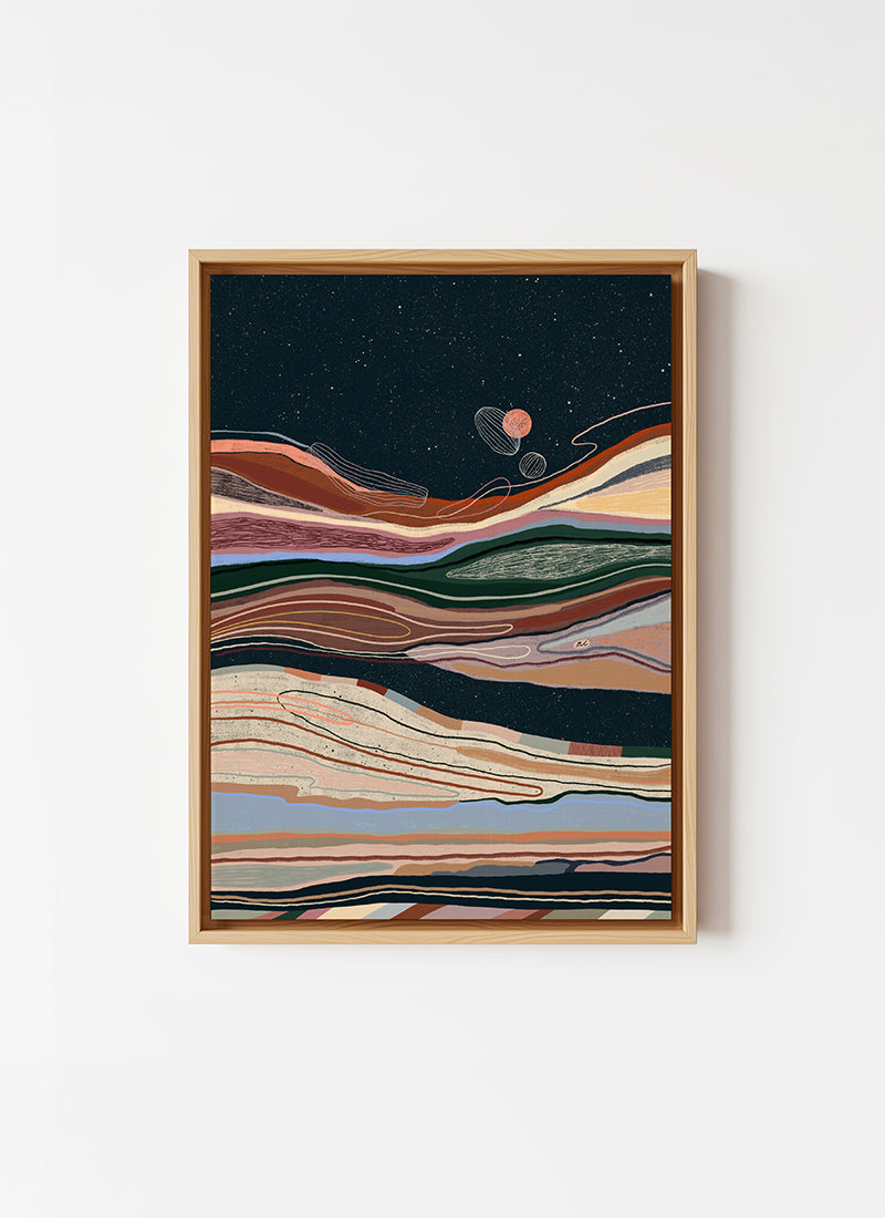 From the stars - canvas