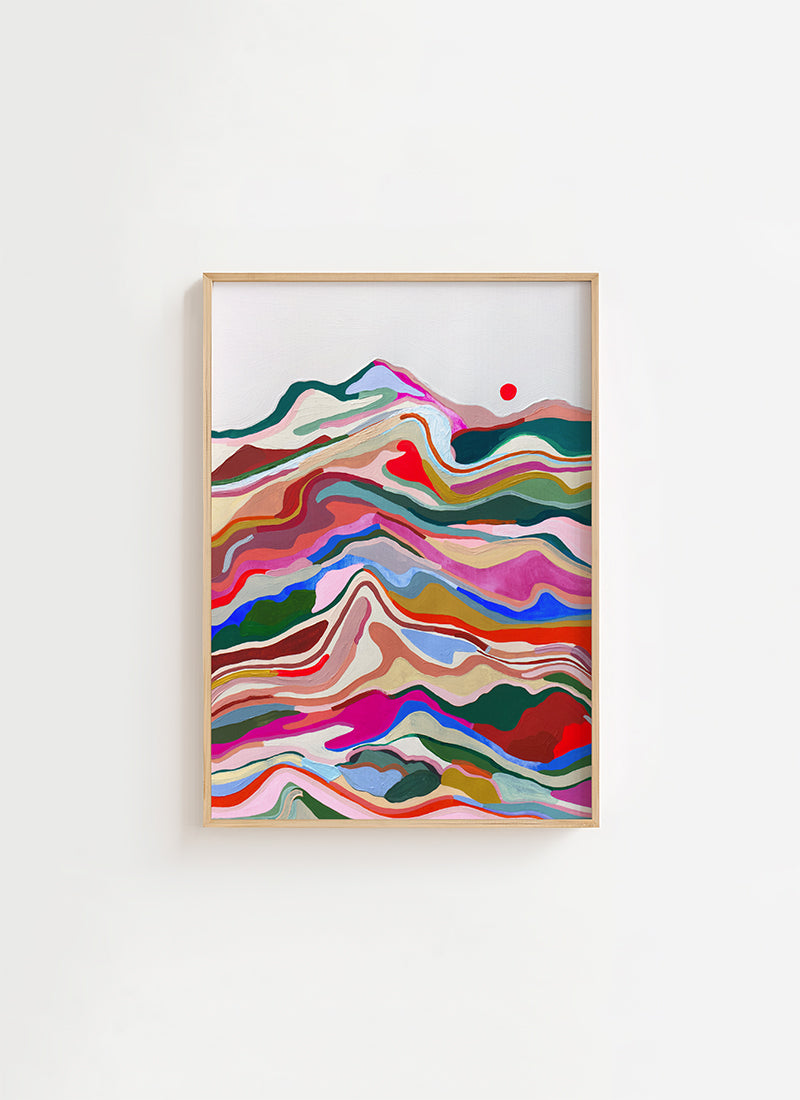 The magenta wave - original