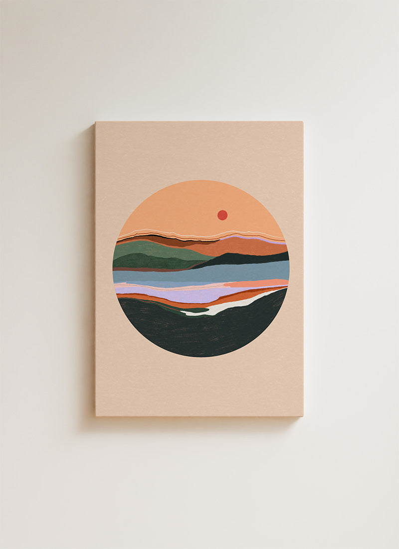 On the other side - canvas