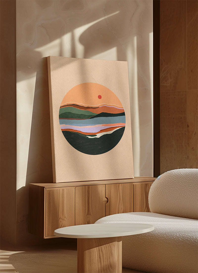 On the other side - canvas
