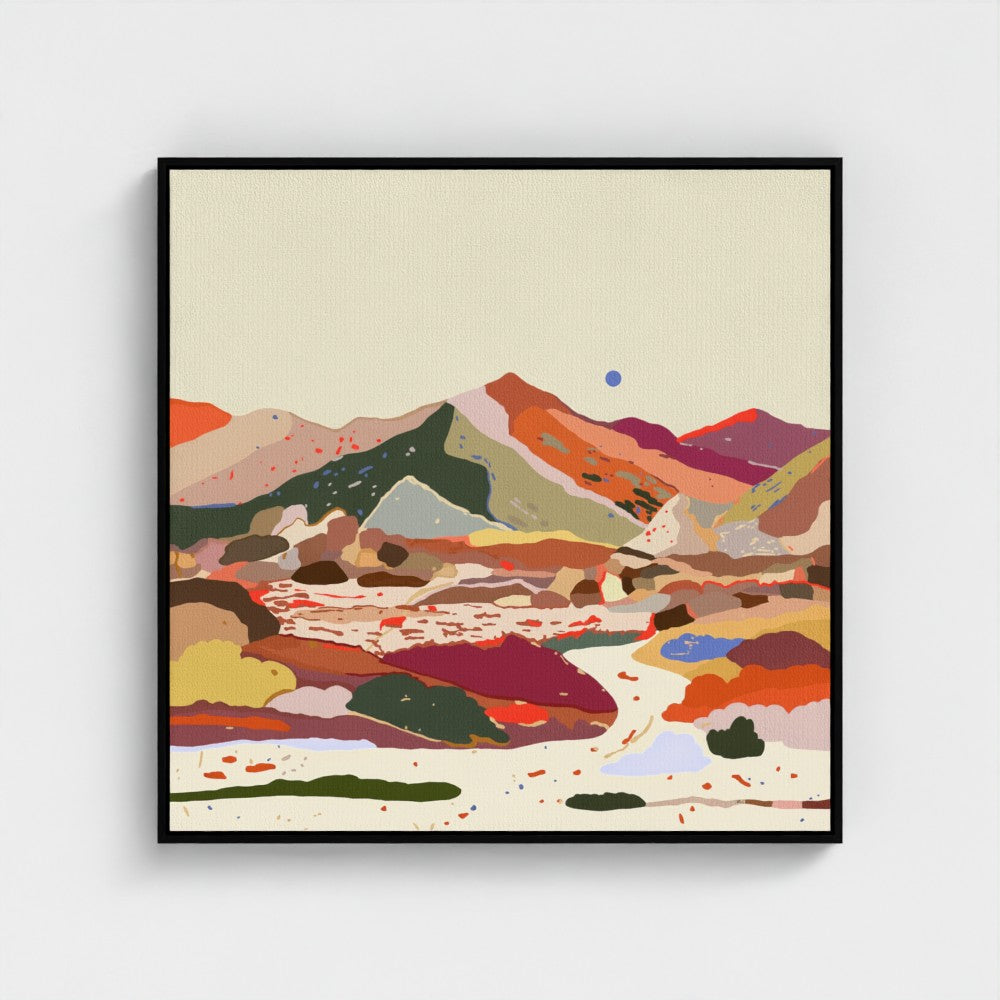 Pieces - canvas