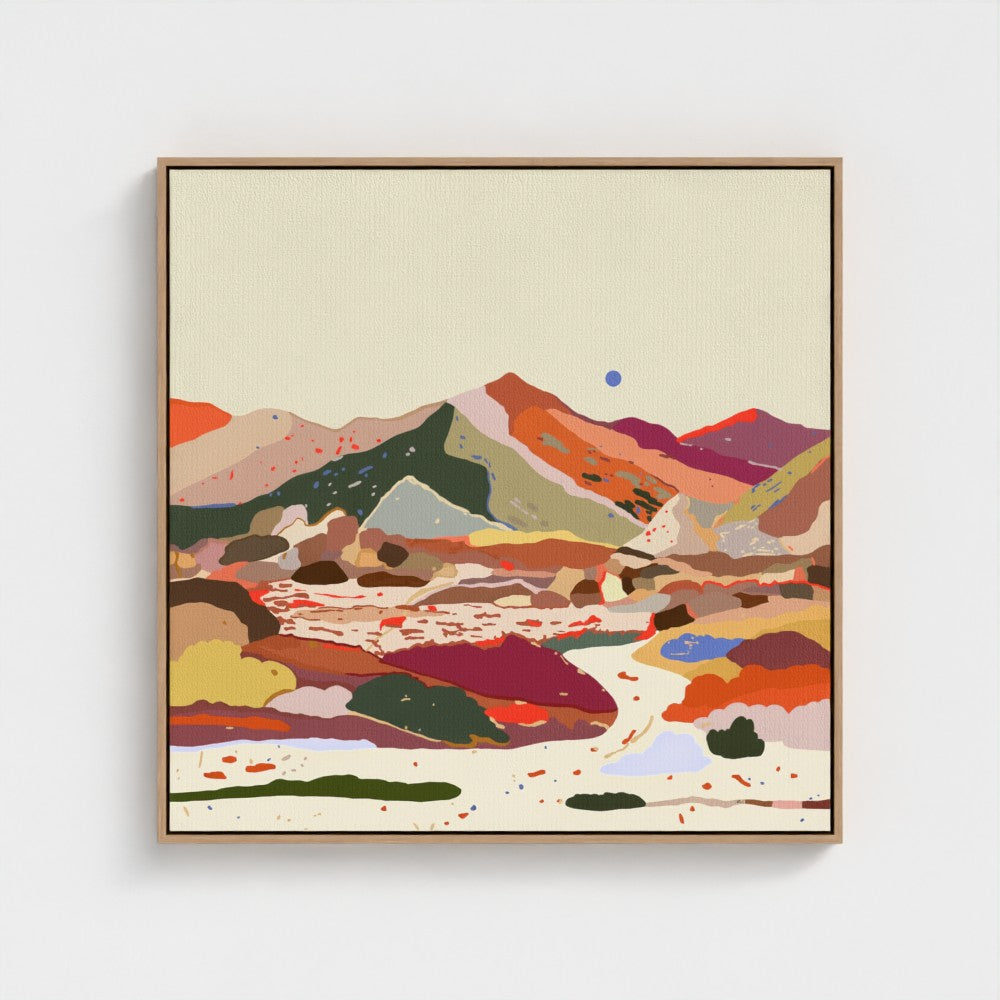 Pieces - canvas