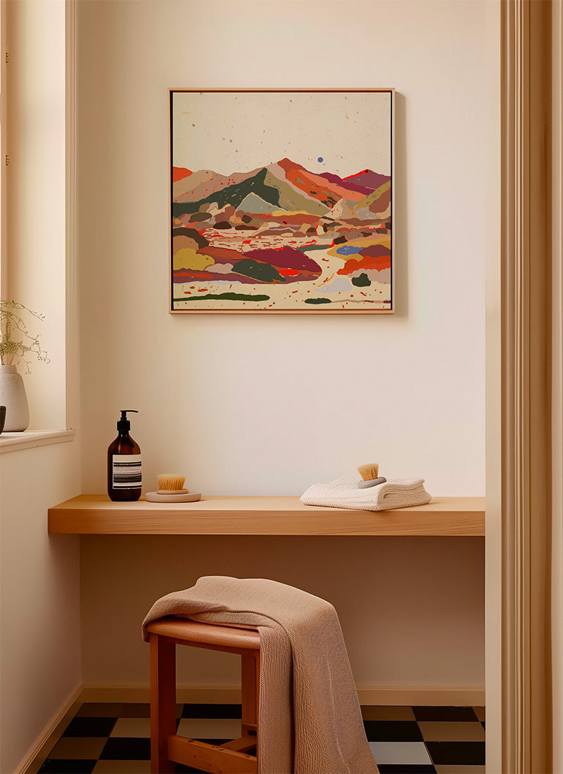 Pieces - canvas