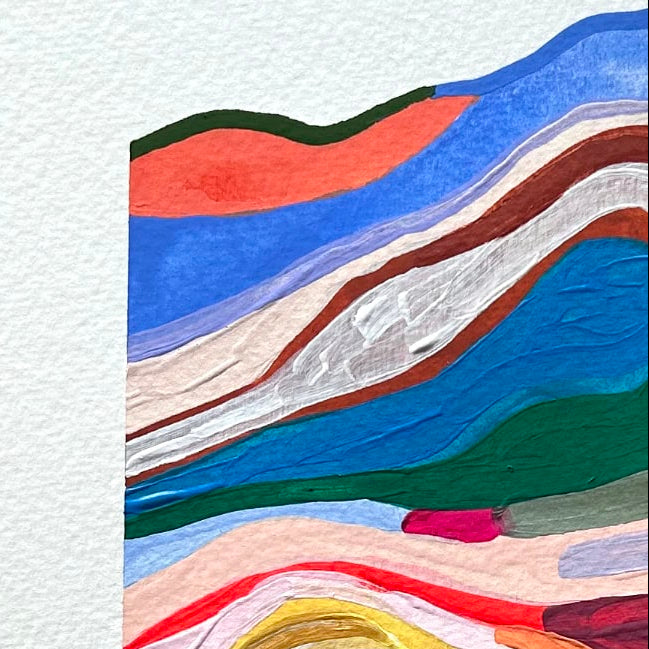 A red wine wave - original