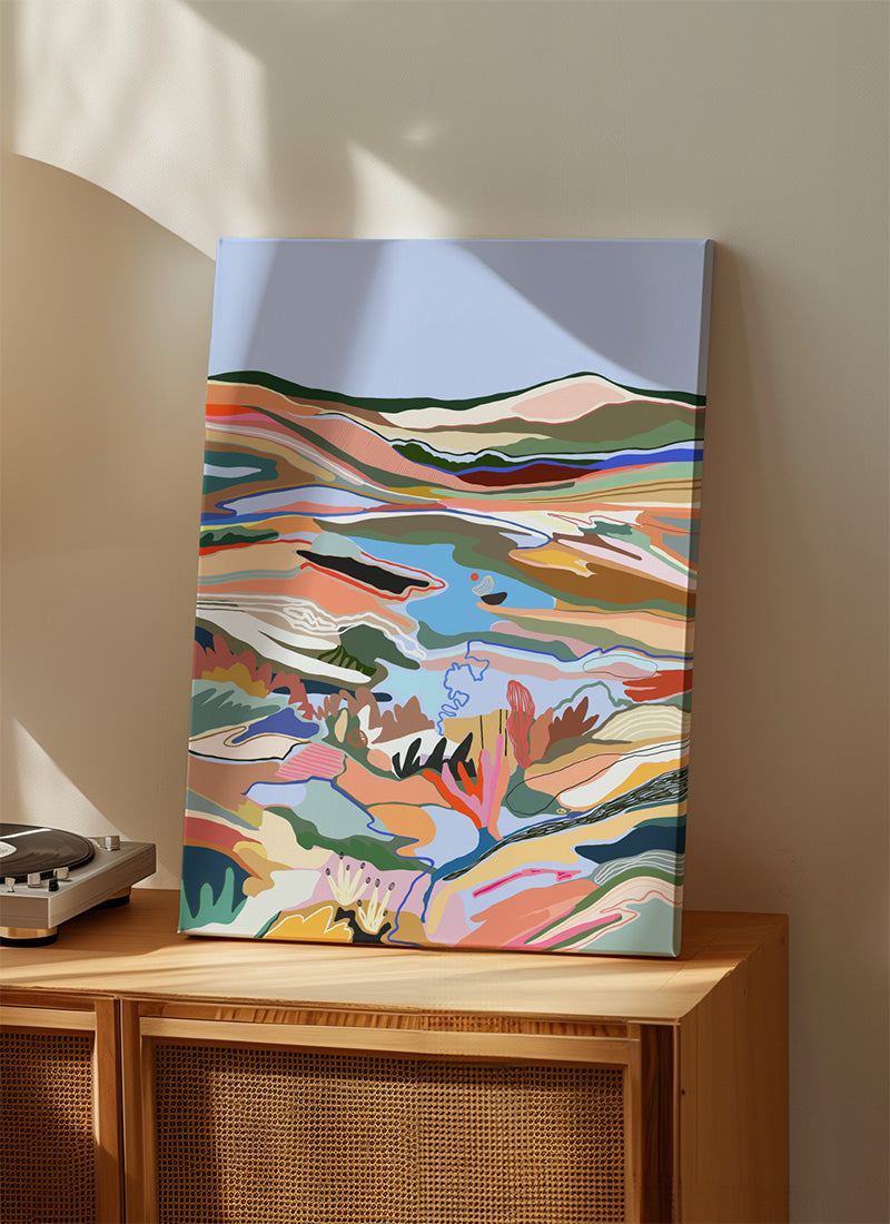 Reflecting - canvas