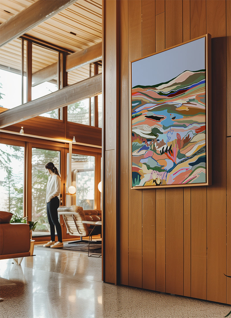 Reflecting - canvas
