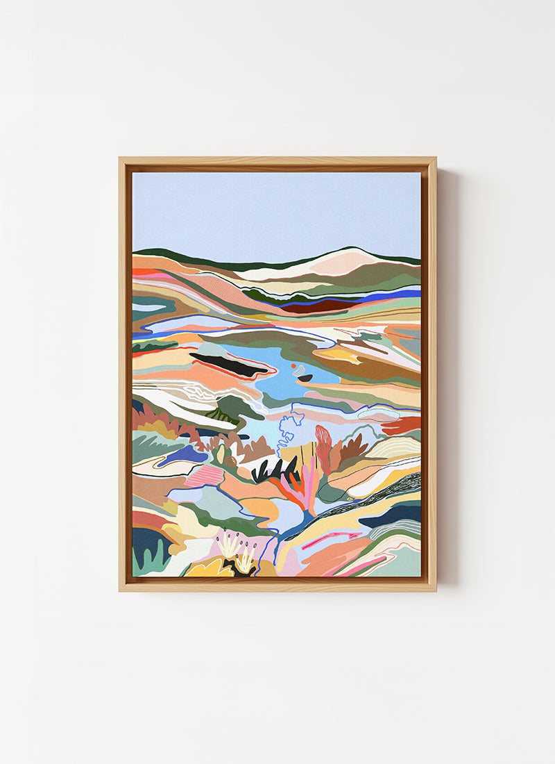 Reflecting - canvas