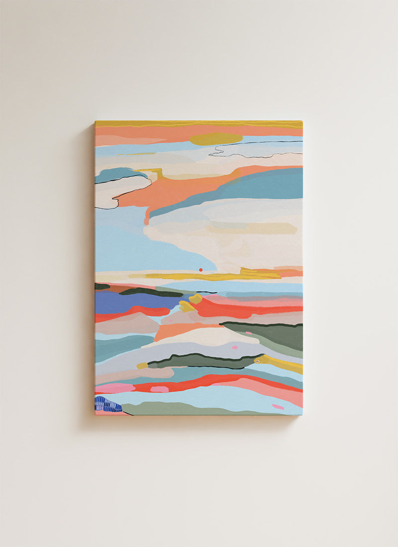 Sunset - canvas