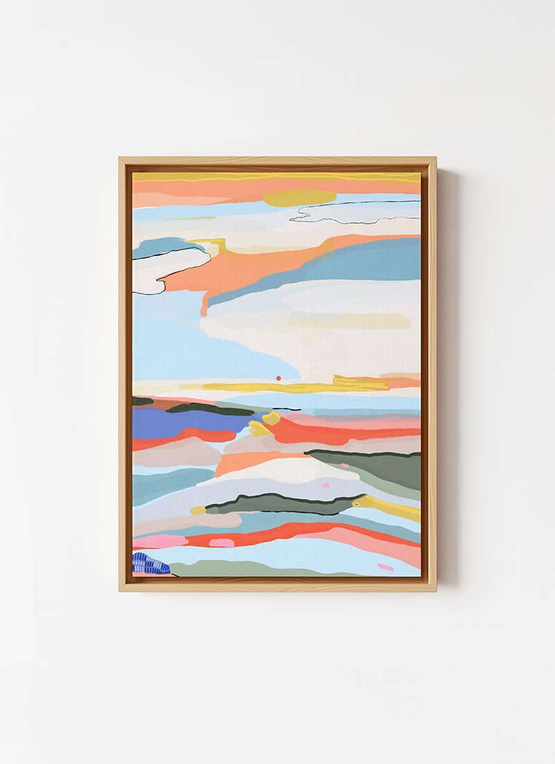 Sunset - canvas