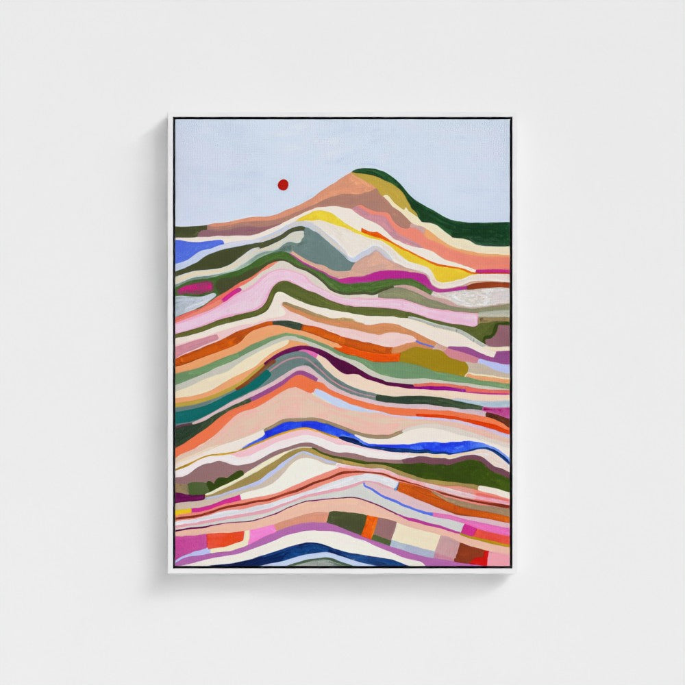 Color swims - canvas
