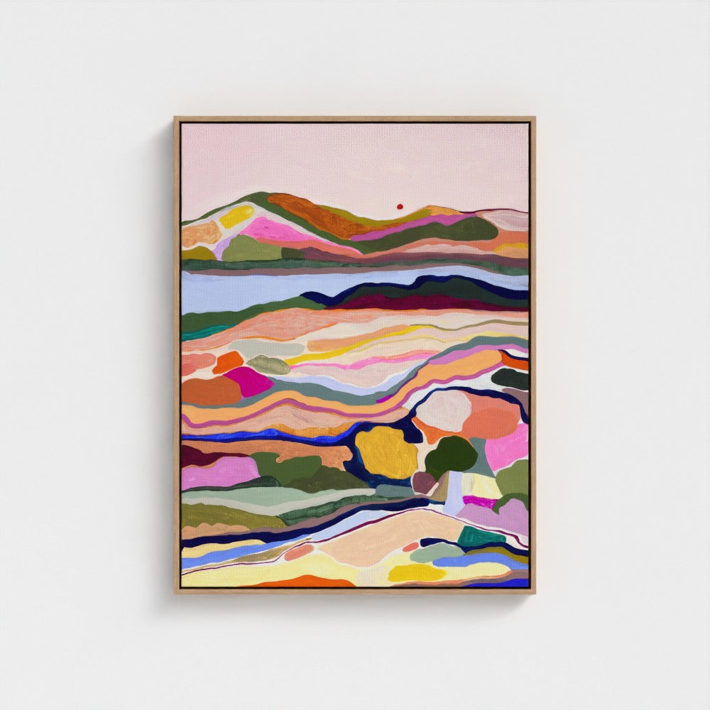 Deep in the sun - canvas