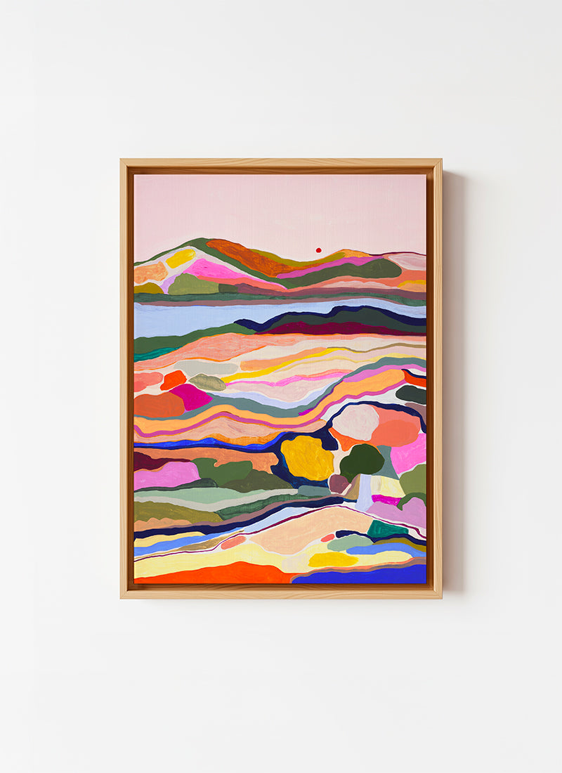 Deep in the sun - canvas