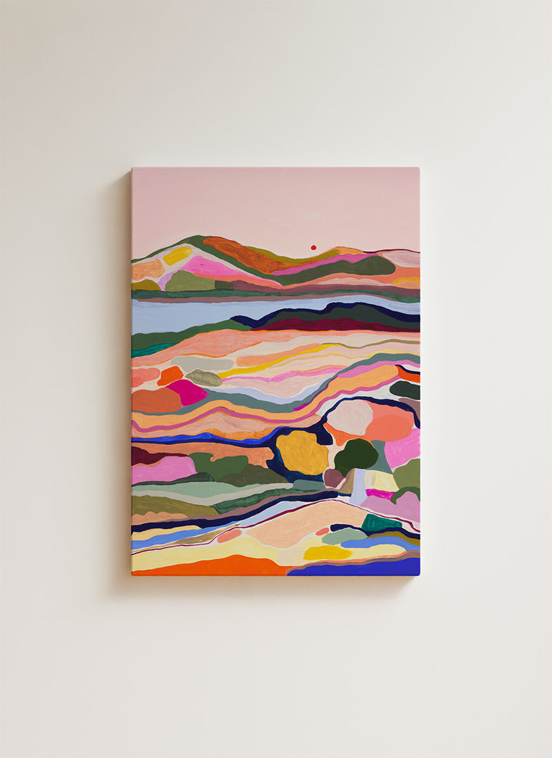 Deep in the sun - canvas